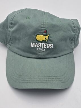 Head Classic Fit Green Baseball Cap with Masters Patch